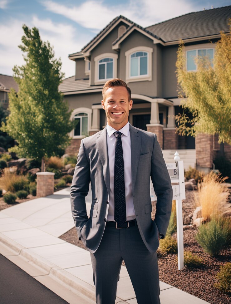 front view man working as real estate agent 23 2151064922