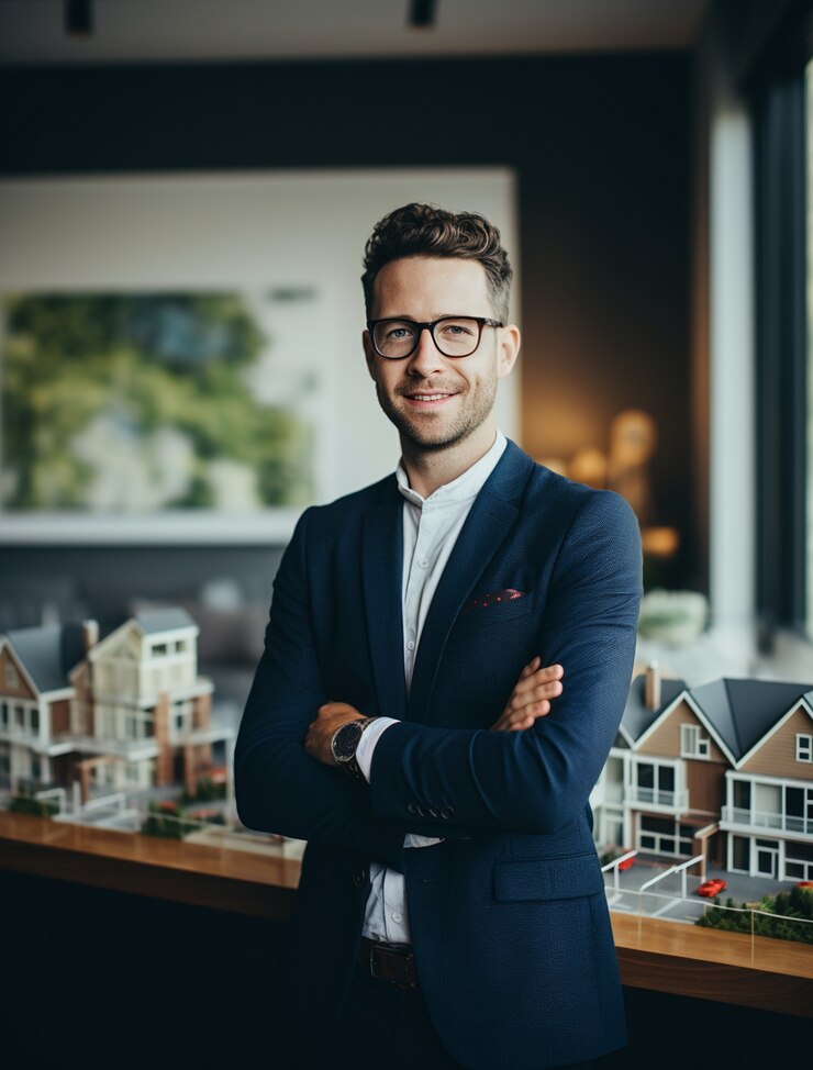 medium shot man working as real estate agent 23 2151065021